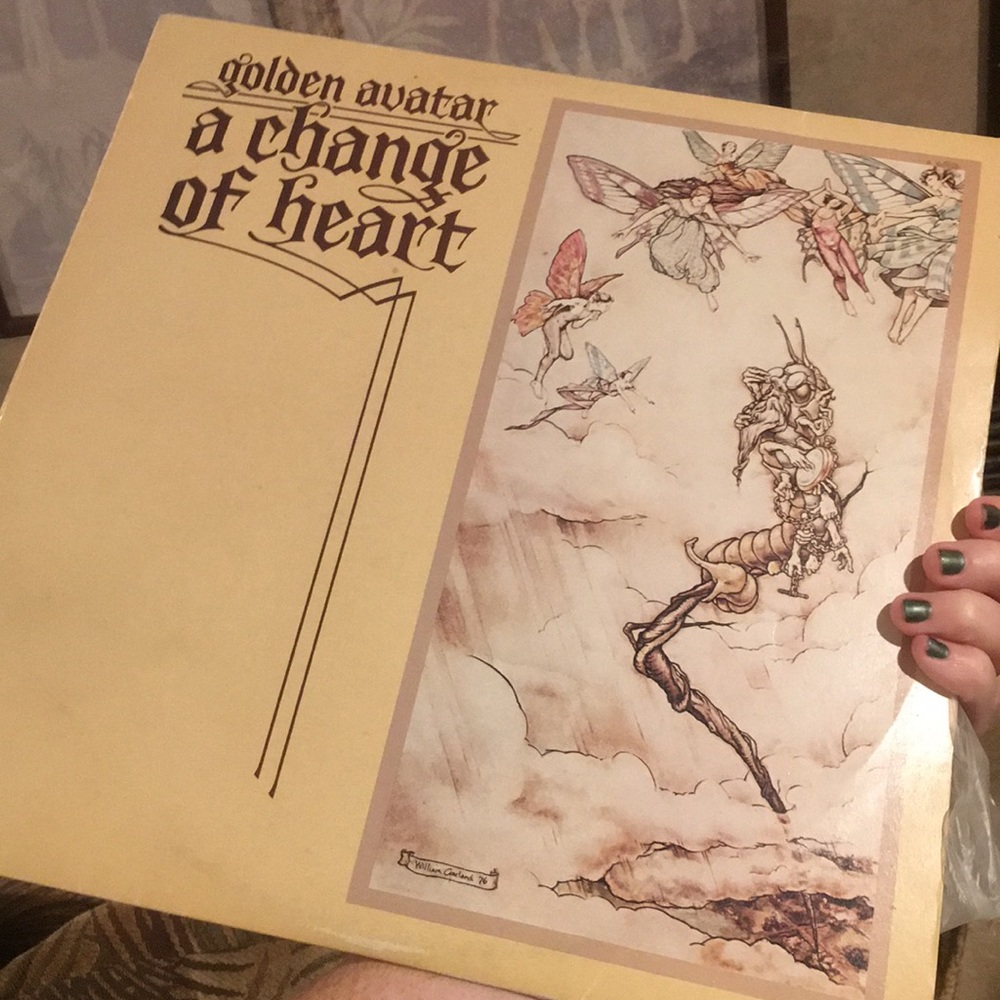 Golden Avatar A Change of Heart record